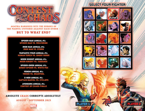 PREVIEW: AGATHA HARKNESS' 'CONTEST OF CHAOS' ANNUALS COVERS