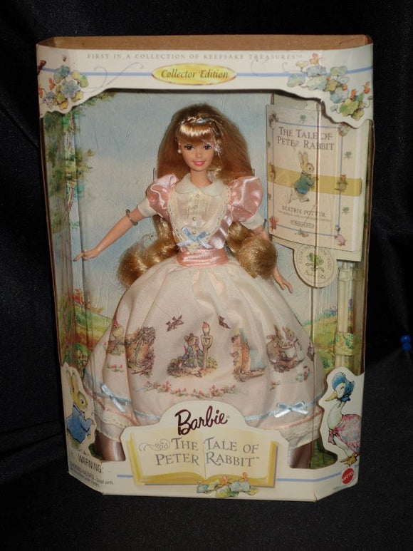 997 Barbie THE TALE OF PETER RABBIT Collector Edition #19360 DAMAGED BOX