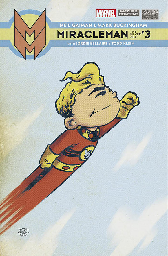 MIRACLEMAN BY GAIMAN & BUCKINGHAM: THE SILVER AGE 3 YOUNG VARIANT