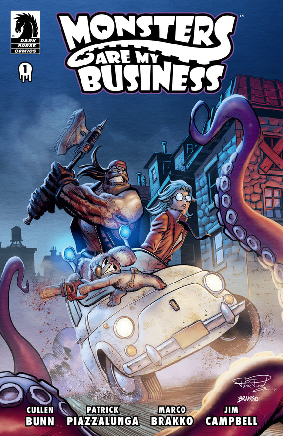 Monsters Are My Business (And Business is Bloody) #1 (CVR A) (Patrick Piazzalunga)