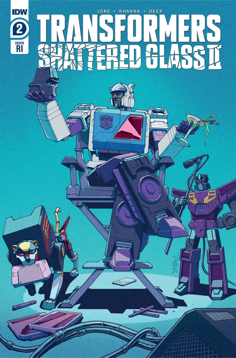 Transformers: Shattered Glass II #2 Variant RI (10) (Chan) 1:10