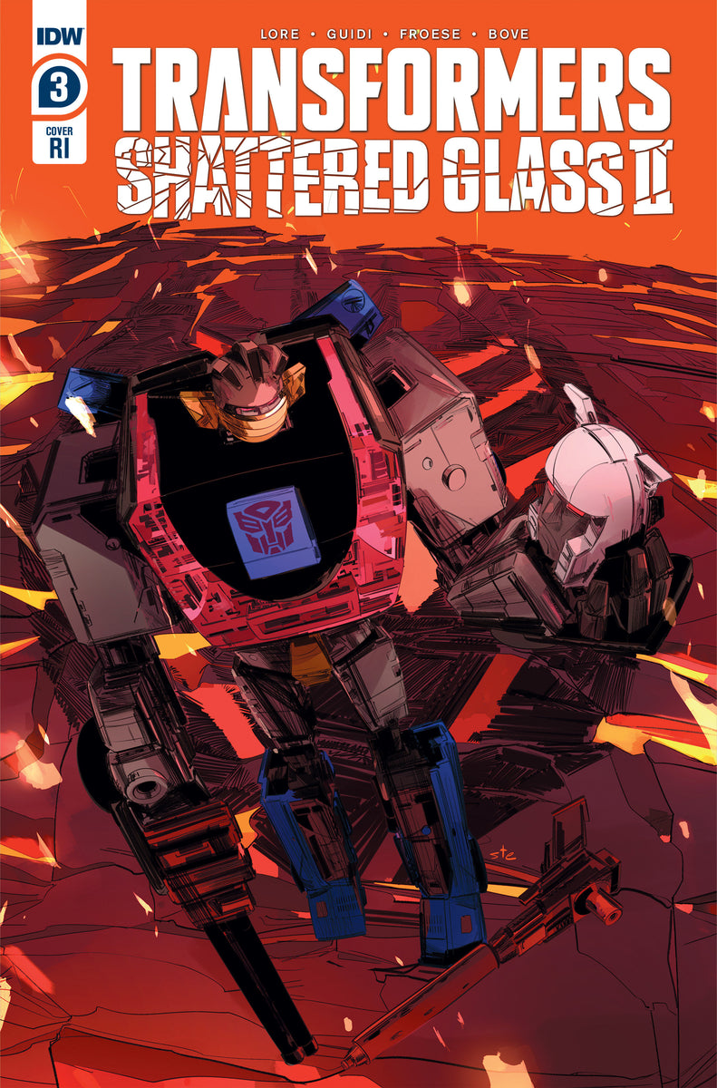 Transformers: Shattered Glass II #3 Variant RI (10) (Simeone