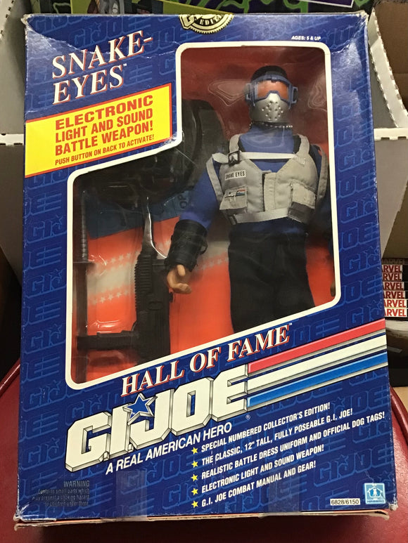 1991 Hasbro GI Joe Hall of Fame SNAKE EYES - 12