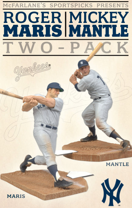 TMP MLB MANTLE/MARIS AF 2-PACK