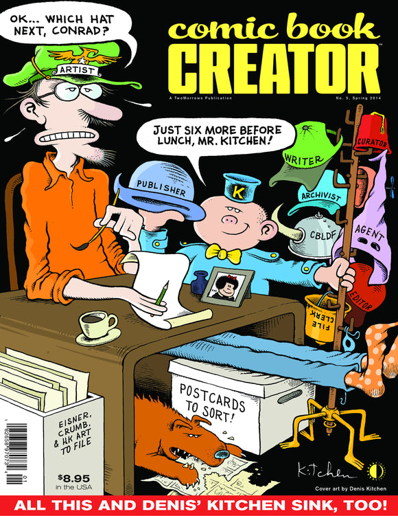 COMIC BOOK CREATOR #5 (C: 0-1-1)