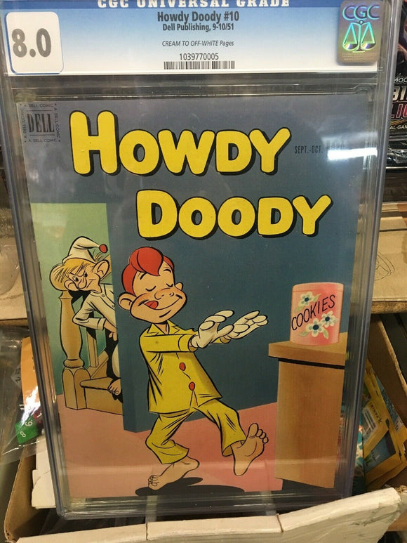 Howdy Doody #10 cgc 8.0 1951