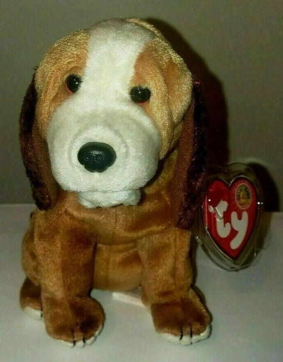 Ty Beanie Baby - HOLMES the Dog (5.5 Inch) MINT with MINT TAGS