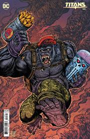 TITANS #10 CVR D MARIA WOLF APRIL FOOLS MONSIEUR MALLAH CARD STOCK VAR