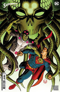 SUPERMAN #14 CVR C DAVE JOHNSON CARD STOCK VAR (HOUSE OF BRAINIAC)