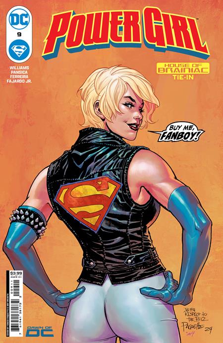 POWER GIRL #9 CVR A YANICK PAQUETTE (HOUSE OF BRAINIAC)