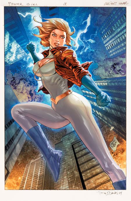 POWER GIRL #9 CVR B TONY S DANIEL CARD STOCK VAR (HOUSE OF BRAINIAC)