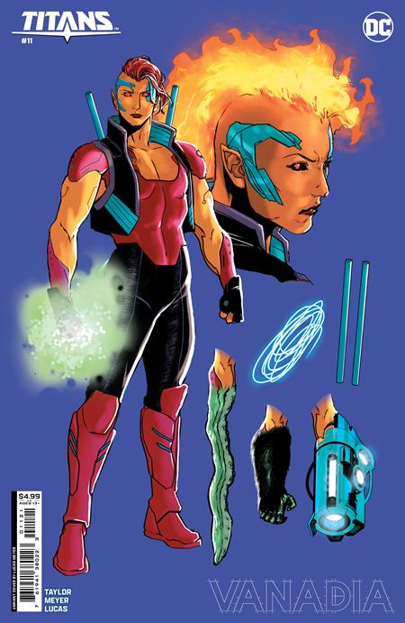 TITANS #11 CVR C LUCAS MEYER DESIGN CARD STOCK VAR