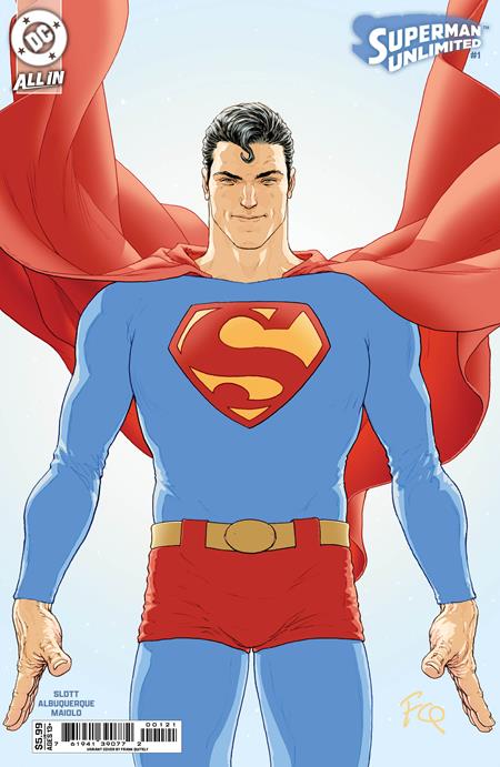 SUPERMAN UNLIMITED #1 CVR B FRANK QUITELY CARD STOCK VAR