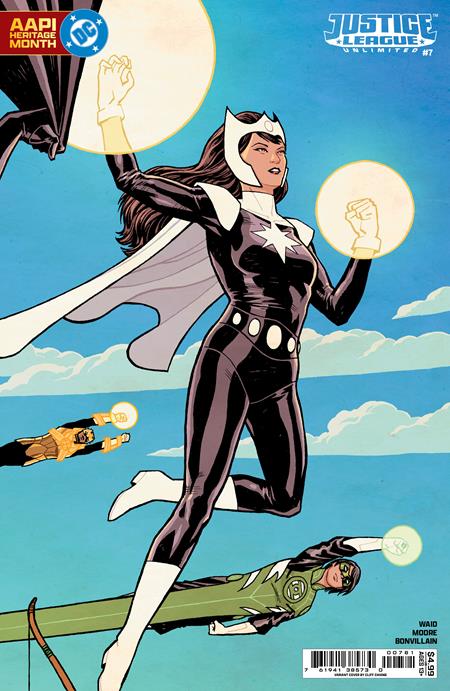 JUSTICE LEAGUE UNLIMITED #7 CVR F CLIFF CHIANG AAPI HERITAGE MONTH CONNECTING CARD STOCK VAR (WE ARE YESTERDAY)