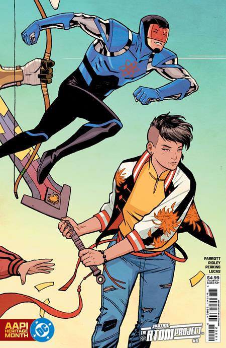 JUSTICE LEAGUE THE ATOM PROJECT #5 (OF 6) CVR D CLIFF CHIANG AAPI HERITAGE MONTH CONNECTING CARD STOCK VAR