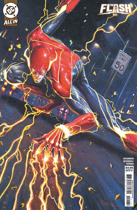 FLASH #21 CVR B DAVIDE PARATORE CARD STOCK VAR