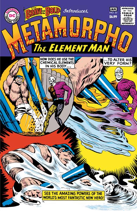 BRAVE AND THE BOLD #57 FACSIMILE EDITION CVR B RAMONA FRADON & CHARLES PARIS FOIL VAR