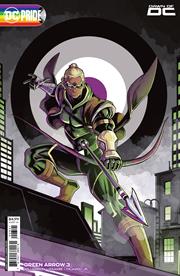 GREEN ARROW #3 (OF 6) CVR C LUCIANO VECCHIO DC PRIDE CARD STOCK VAR