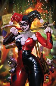 HARLEY QUINN #31 CVR D INC 1:25 DERRICK CHEW CARD STOCK VAR