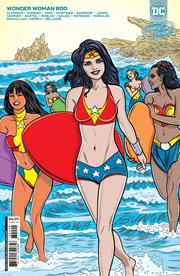 WONDER WOMAN #800 CVR G MICHAEL ALLRED SWIMSUIT CARD STOCK VAR