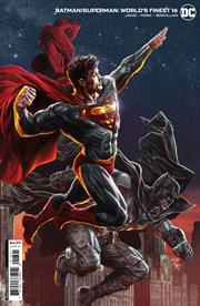 BATMAN SUPERMAN WORLDS FINEST #16 CVR B LEE BERMEJO CARD STOCK VAR