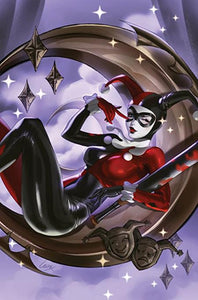 HARLEY QUINN #41 CVR B LESLEY LEIRIX LI CARD STOCK VAR