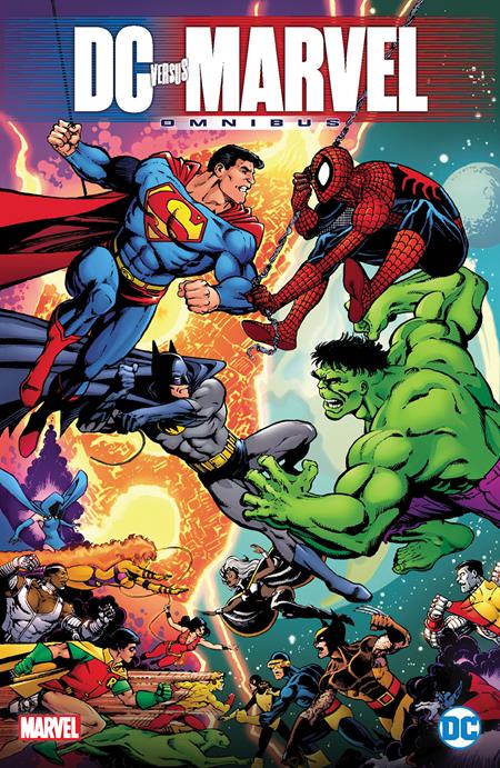 DC VERSUS MARVEL OMNIBUS HC GEORGE PEREZ CVR