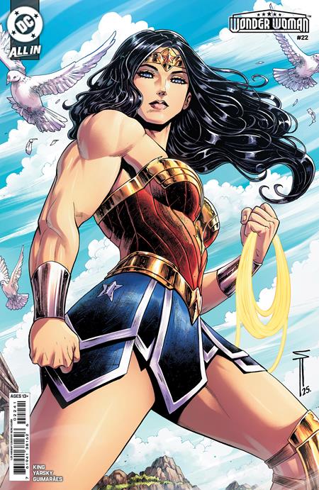 WONDER WOMAN #22 CVR F INC 1:25 SERG ACUNA CARD STOCK VAR