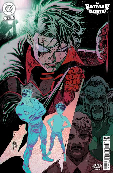 BATMAN AND ROBIN #22 CVR C GUILLEM MARCH CARD STOCK VAR