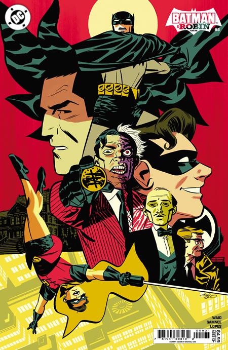 BATMAN & ROBIN YEAR ONE #8 (OF 12) CVR B MICHAEL CHO CARD STOCK VAR
