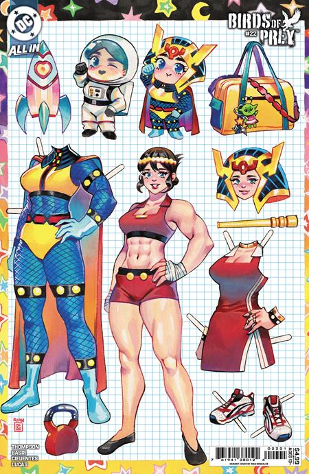 BIRDS OF PREY #22 CVR B RIAN GONZALES CARD STOCK VAR