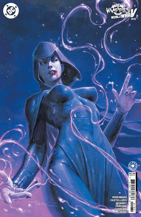 DC VS VAMPIRES WORLD WAR V #10 (OF 12) CVR B DAVIDE PARATORE CARD STOCK VAR