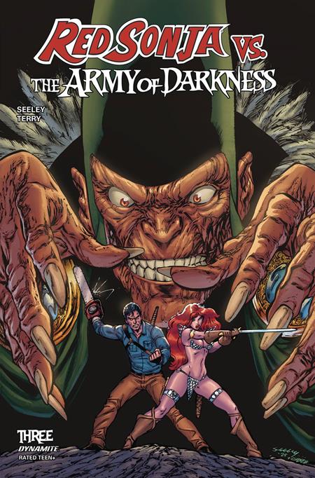 RED SONJA VS THE ARMY OF DARKNESS #3 CVR B TIM SEELEY VAR