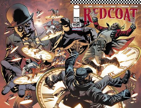 REDCOAT #13 CVR A BRYAN HITCH & BRAD ANDERSON WRAPAROUND