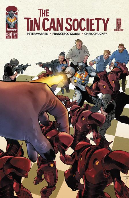 TIN CAN SOCIETY #8 (OF 9) CVR A FRANCESCO MOBILI & CHRIS CHUCKRY