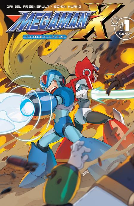 MEGA MAN X TIMELINES #1 (ONE SHOT) CVR B HANZO STEINBACH VAR Previously FOC'd on 5/5/2025