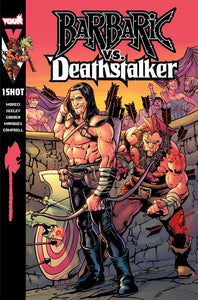 BARBARIC VS DEATHSTALKER (ONE SHOT) CVR A NATHAN GOODEN