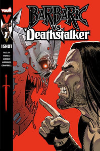 BARBARIC VS DEATHSTALKER (ONE SHOT) CVR B JIM TERRY VAR (NET)