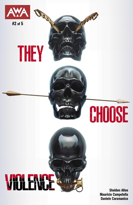 THEY CHOOSE VIOLENCE #2 (OF 5) CVR A RAZZAH (MR)