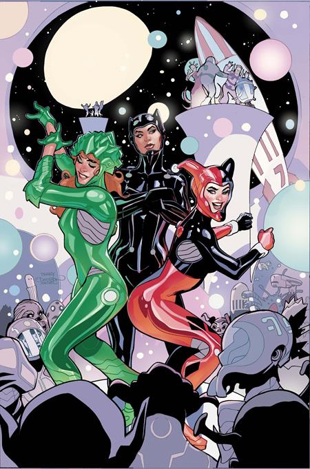 GOTHAM CITY SIRENS UNFIT FOR ORBIT #1 (OF 5) CVR A TERRY DODSON & RACHEL DODSON