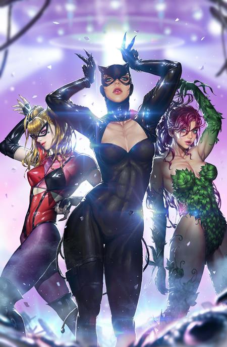 GOTHAM CITY SIRENS UNFIT FOR ORBIT #1 (OF 5) CVR C KYUYONG EOM CARD STOCK VAR