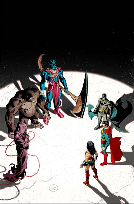 JUSTICE LEAGUE UNLIMITED #9 CVR A DAN MORA (WE ARE YESTERDAY)
