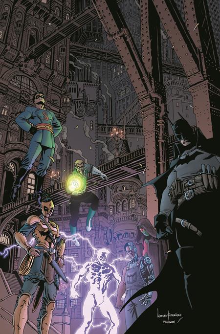 BATMAN GOTHAM BY GASLIGHT A LEAGUE FOR JUSTICE #1 (OF 6) CVR A LEANDRO FERNANDEZ