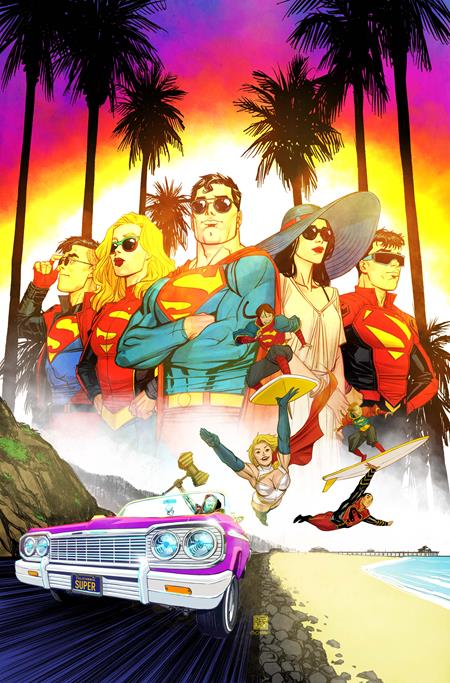 DCS KAL-EL-FORNIA LOVE #1 (ONE SHOT) CVR A BERNARD CHANG