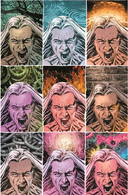 RESURRECTION MAN QUANTUM KARMA #4 (OF 6) CVR B MIKE PERKINS CARD STOCK VAR (MR)