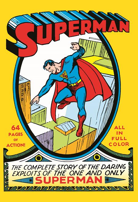 SUPERMAN #1 FACSIMILE EDITION CVR A JOE SCHUSTER & LEO O MEALIA