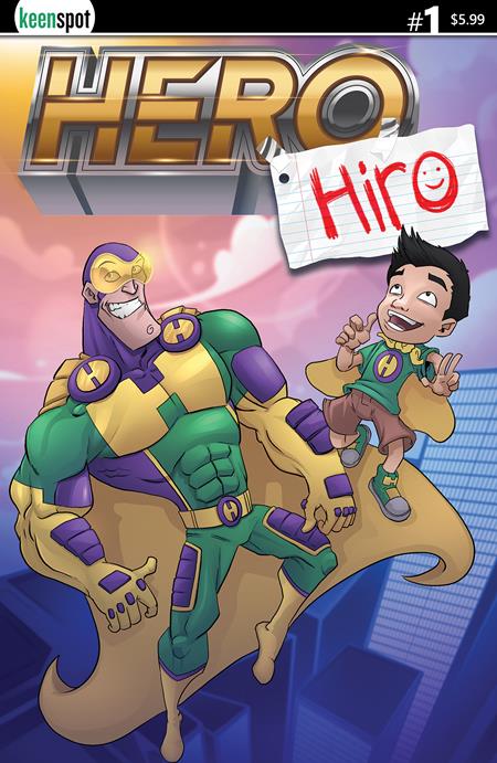 HERO HIRO #1 CVR A MICHAEL ADAMS