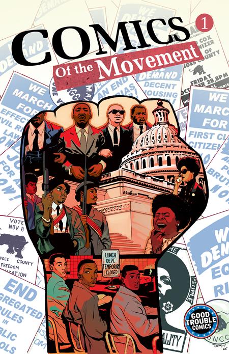 COMICS OF THE MOVEMENT (ONE SHOT) CVR A DOMO STANTON
