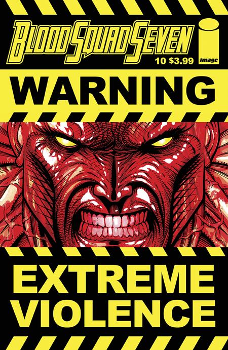 BLOOD SQUAD SEVEN #10 CVR B JIM RUGG VAR (MR)