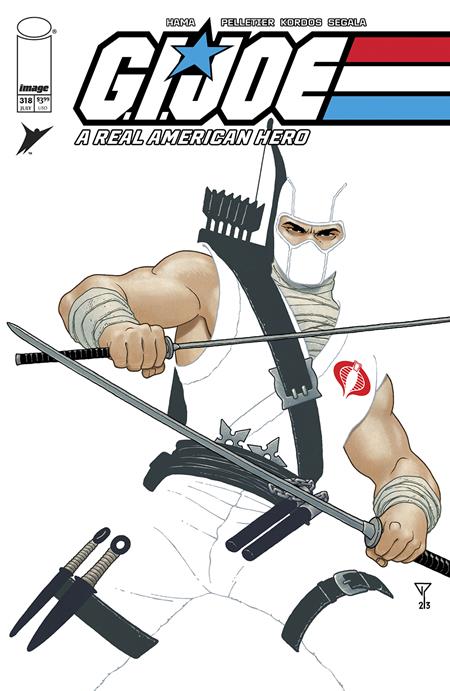 GI JOE A REAL AMERICAN HERO #318 CVR C INC 1:10 FRANCIS PORTELA VAR